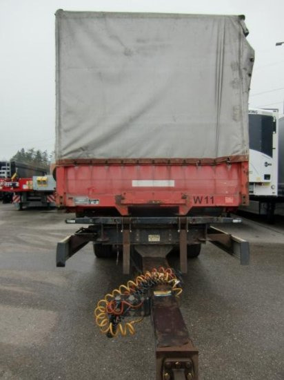 Krone ZZ/DC07 Tandem-Lafette, Standard, BPW-Achsen, Heckabstützung ohne Container - Container transporter/ Swap body trailer: picture 2 Krone ZZ/DC07 Tandem-Lafette, Standard, BPW-Achsen, Heckabstützung ohne Container - Container transporter/ Swap body trailer: picture 2
