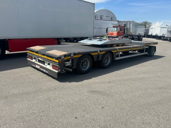 Maxtrailer 600 Tieflader 3-achs Luftgefedert, Elektroaggregat für Rampen - Low loader trailer: picture 2 Maxtrailer 600 Tieflader 3-achs Luftgefedert, Elektroaggregat für Rampen - Low loader trailer: picture 2