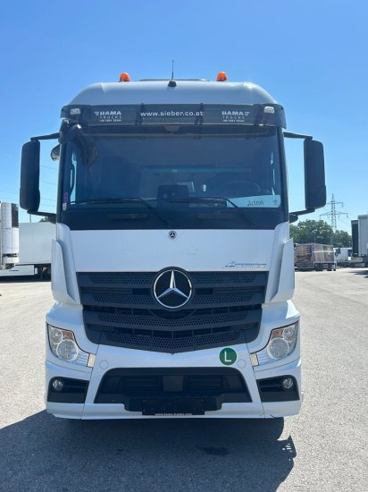 Mercedes-Benz Actros 2545 6x2 Hyva Abroller, E6 ,Retarder, Lenk-Liftachse, Schub-Knick - Hook lift truck: picture 3 Mercedes-Benz Actros 2545 6x2 Hyva Abroller, E6 ,Retarder, Lenk-Liftachse, Schub-Knick - Hook lift truck: picture 3