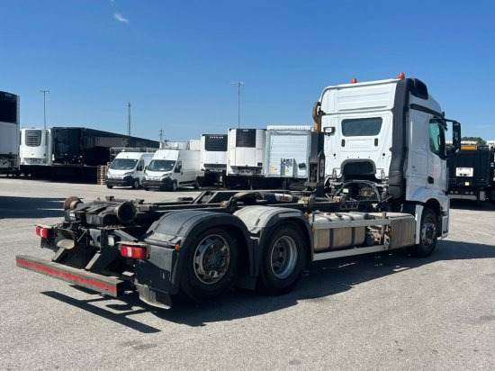 Mercedes-Benz Actros 2545 6x2 Hyva Abroller, E6 ,Retarder, Lenk-Liftachse, Schub-Knick - Hook lift truck: picture 5 Mercedes-Benz Actros 2545 6x2 Hyva Abroller, E6 ,Retarder, Lenk-Liftachse, Schub-Knick - Hook lift truck: picture 5