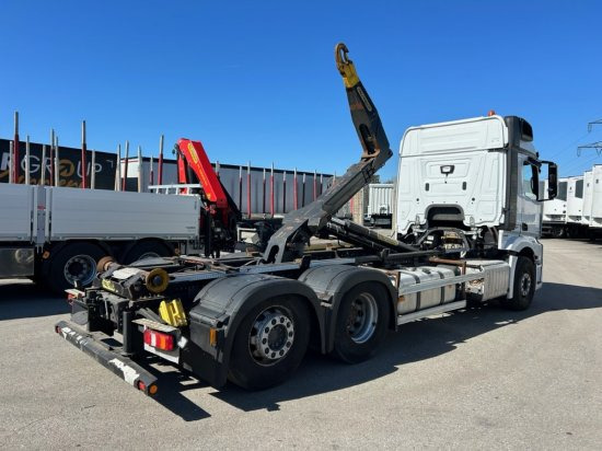 Mercedes-Benz Actros 2545L 6x2 Hyva Abroller, E6 ,Retarder, Lenk-Liftachse, - Hook lift truck: picture 4 Mercedes-Benz Actros 2545L 6x2 Hyva Abroller, E6 ,Retarder, Lenk-Liftachse, - Hook lift truck: picture 4