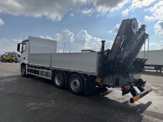 Mercedes-Benz Actros 2653, Retarder, Pritsche, Hiab Hipro 232 ES5 - Dropside/ Flatbed truck, Crane truck: picture 4 Mercedes-Benz Actros 2653, Retarder, Pritsche, Hiab Hipro 232 ES5 - Dropside/ Flatbed truck, Crane truck: picture 4