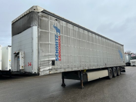 Schmitz SCB, Getränkeauflieger, Liftachse, Palettenkasten, XL-Zertifkat - Curtainsider semi-trailer: picture 1 Schmitz SCB, Getränkeauflieger, Liftachse, Palettenkasten, XL-Zertifkat - Curtainsider semi-trailer: picture 1