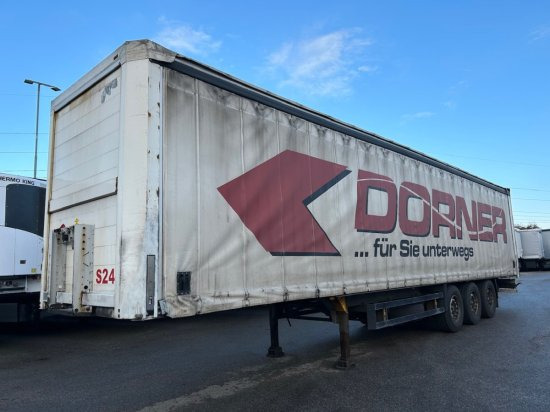 Schmitz SO1, Getränkeauflieger Orten Safe Server, Liftachse, Edscha-Verdeck - Curtainsider semi-trailer: picture 1 Schmitz SO1, Getränkeauflieger Orten Safe Server, Liftachse, Edscha-Verdeck - Curtainsider semi-trailer: picture 1