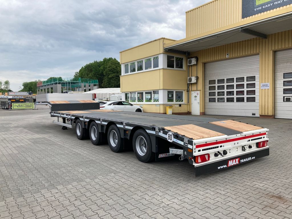Faymonville MAX Trailer 4-Achs-Tele-Semi-nachlaufgelenkt - Low loader semi-trailer: picture 1 Faymonville MAX Trailer 4-Achs-Tele-Semi-nachlaufgelenkt - Low loader semi-trailer: picture 1
