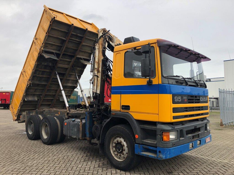 DAF 95.350 ATi - 6x4* - Tipper, Crane truck: picture 3 DAF 95.350 ATi - 6x4* - Tipper, Crane truck: picture 3
