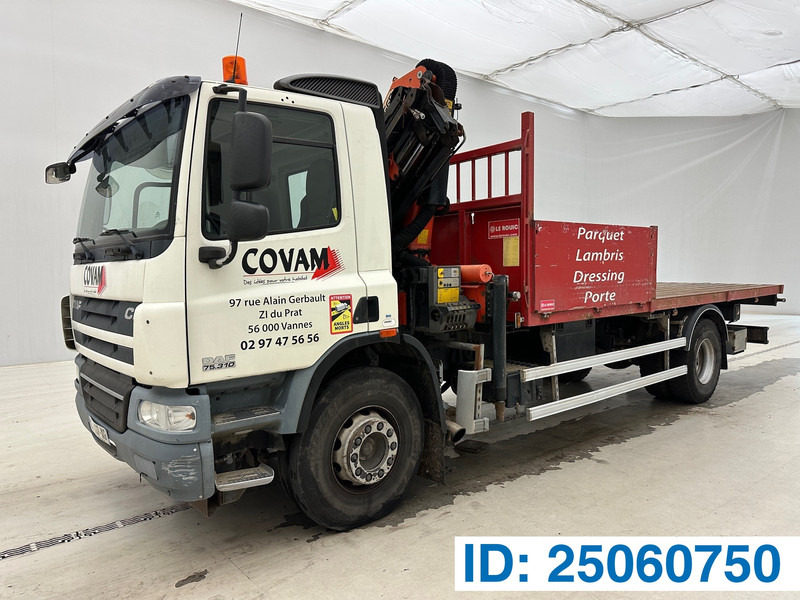 DAF CF75.310 - Dropside/ Flatbed truck, Crane truck: picture 1 DAF CF75.310 - Dropside/ Flatbed truck, Crane truck: picture 1