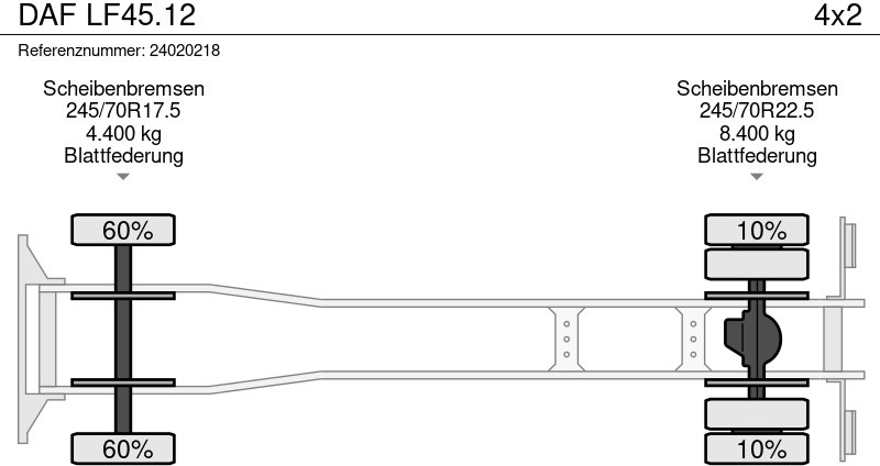 Autotransporter truck DAF LF45.12: picture 11 Autotransporter truck DAF LF45.12: picture 11