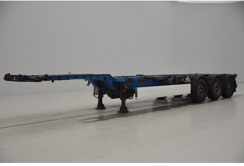 Container transporter/ Swap body semi-trailer Krone Polyvalent skelet 20-30-40-45 ft: picture 15