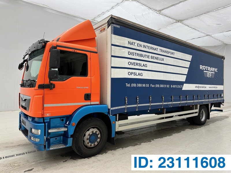 MAN TGM 18.290 - Curtainsider truck: picture 1 MAN TGM 18.290 - Curtainsider truck: picture 1