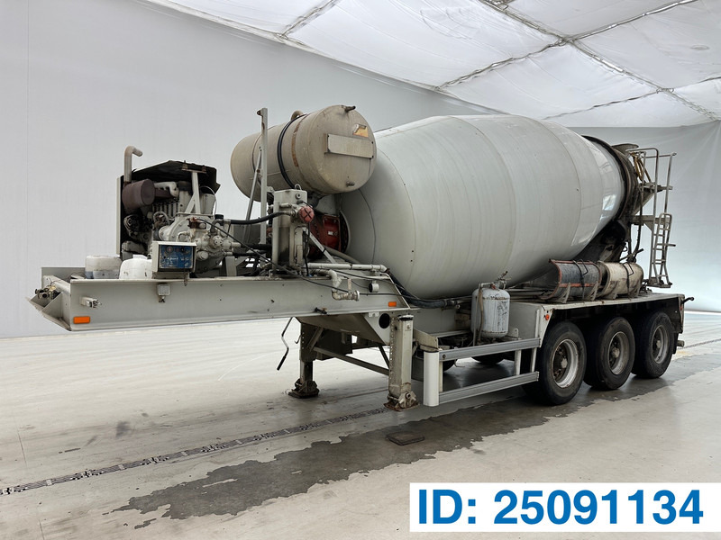 MOL Mixer 10 cub - Concrete mixer semi-trailer: picture 1 MOL Mixer 10 cub - Concrete mixer semi-trailer: picture 1