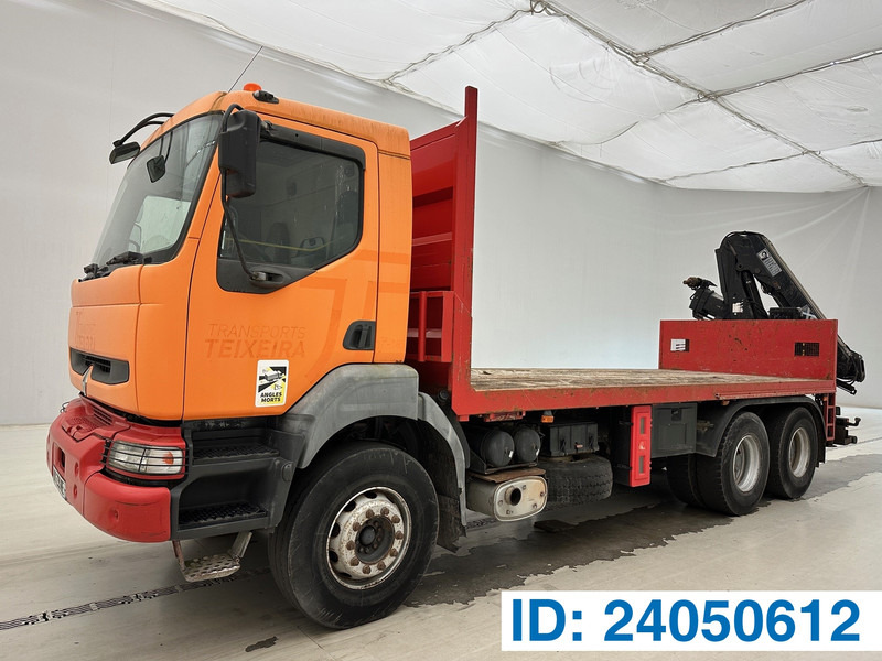 Renault Kerax 360 - 6x4 - Dropside/ Flatbed truck, Crane truck: picture 1 Renault Kerax 360 - 6x4 - Dropside/ Flatbed truck, Crane truck: picture 1