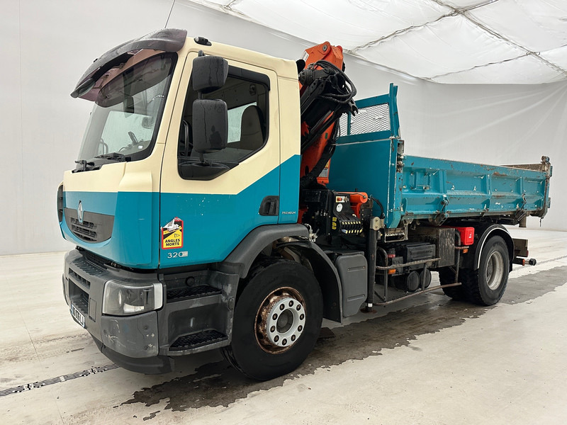 Renault Premium Lander 320 DXi - Tipper, Crane truck: picture 1 Renault Premium Lander 320 DXi - Tipper, Crane truck: picture 1