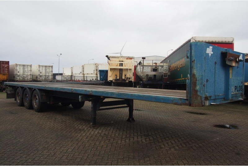 Renders Plateau - Dropside/ Flatbed semi-trailer: picture 3 Renders Plateau - Dropside/ Flatbed semi-trailer: picture 3