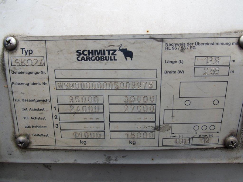 Closed box semi-trailer Schmitz Cargobull Closed box: picture 11