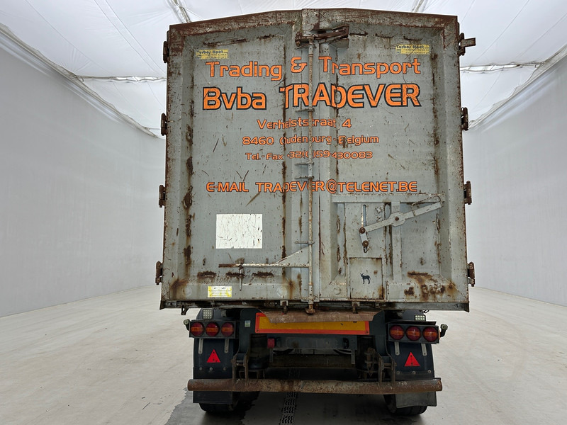 Tipper semi-trailer TURBO'S HOET 50 cub in steel: picture 6