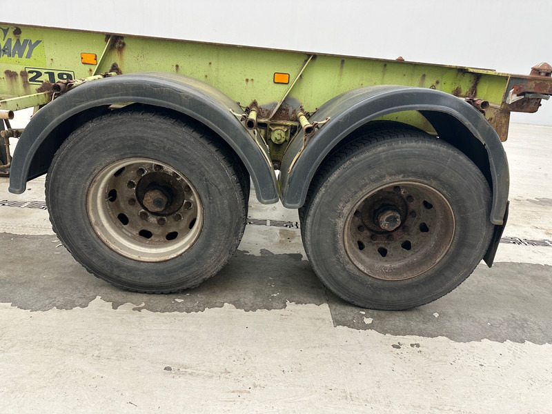 Container transporter/ Swap body semi-trailer Van Hool Skelet 20 ft: picture 8