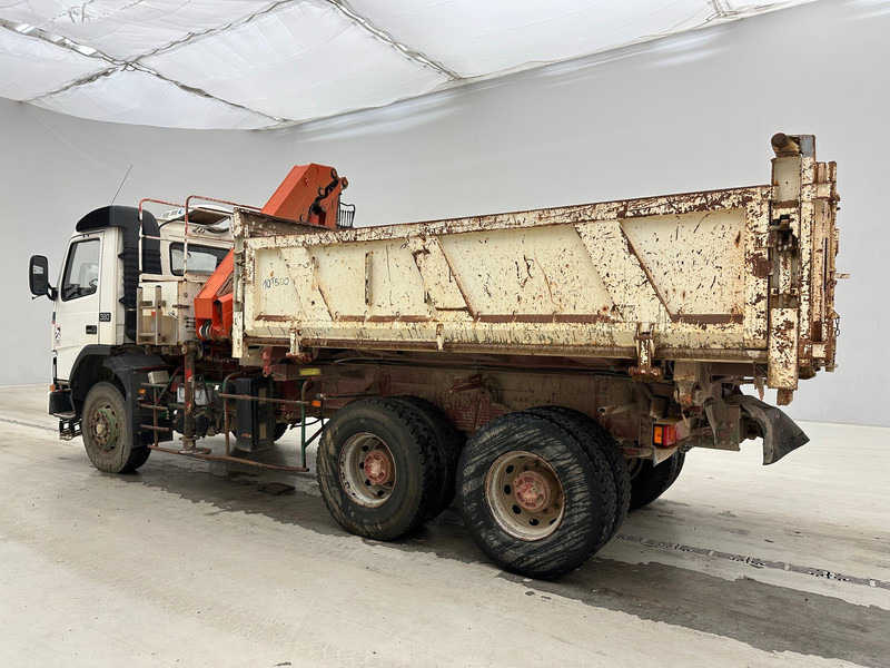Tipper, Crane truck Volvo FM12.380 - 6x4: picture 6
