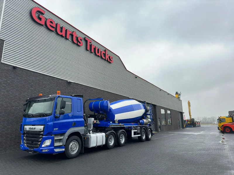 DAF CF 510 6X4 + DE BUF ST2 2-ASSIGE 10M3 CONCRETE MIXER/MISCHER/MIXER - Concrete mixer semi-trailer: picture 2 DAF CF 510 6X4 + DE BUF ST2 2-ASSIGE 10M3 CONCRETE MIXER/MISCHER/MIXER - Concrete mixer semi-trailer: picture 2