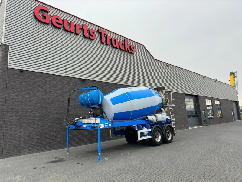 De Buf 2-ASSIGE 10M3 CONCRETE MIXER/MISCHER/MIXER - Concrete mixer semi-trailer: picture 2 De Buf 2-ASSIGE 10M3 CONCRETE MIXER/MISCHER/MIXER - Concrete mixer semi-trailer: picture 2