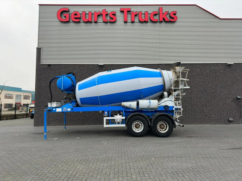 De Buf 2-ASSIGE 10M3 CONCRETE MIXER/MISCHER/MIXER - Concrete mixer semi-trailer: picture 1 De Buf 2-ASSIGE 10M3 CONCRETE MIXER/MISCHER/MIXER - Concrete mixer semi-trailer: picture 1