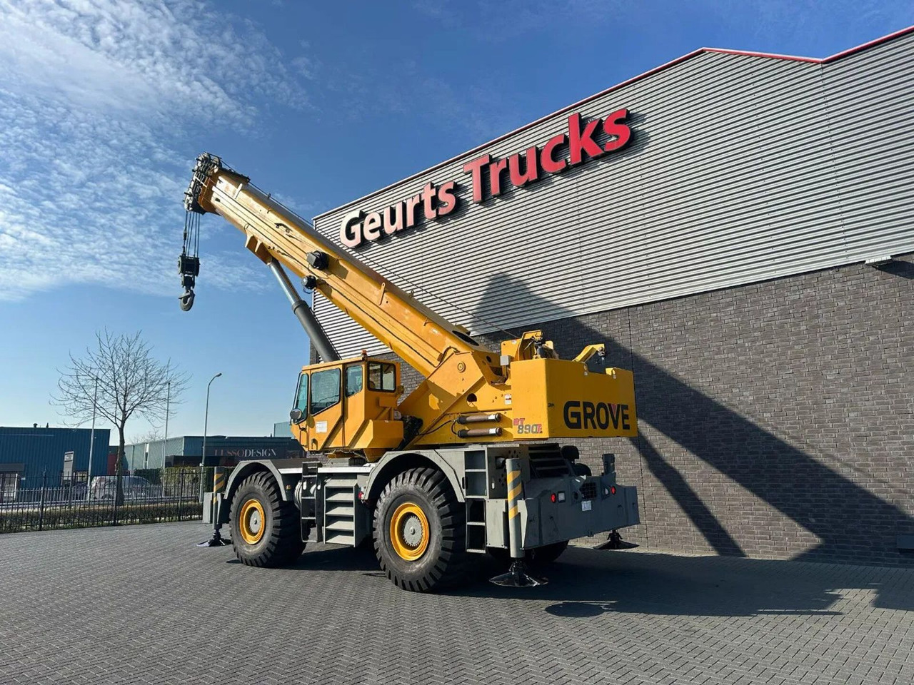 Grove RT890E ROUGH TERRAIN CRANE, CE-markering - Tower crane: picture 3 Grove RT890E ROUGH TERRAIN CRANE, CE-markering - Tower crane: picture 3