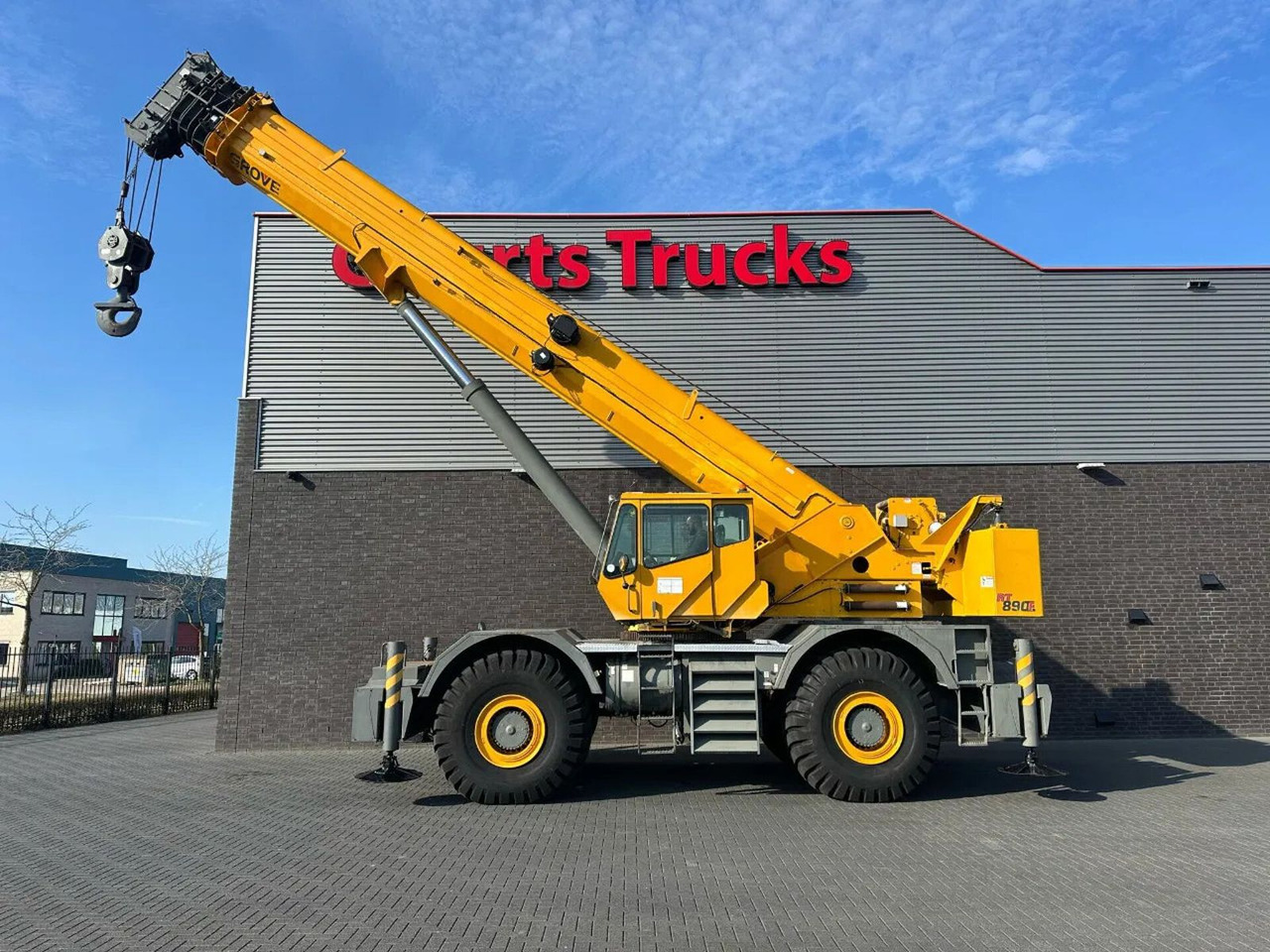 Grove RT890E ROUGH TERRAIN CRANE, CE-markering - Tower crane: picture 1 Grove RT890E ROUGH TERRAIN CRANE, CE-markering - Tower crane: picture 1