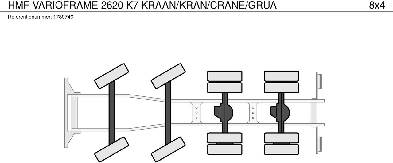 Lease a  HMF VARIOFRAME 2620 K7 KRAAN/KRAN/CRANE/GR HMF VARIOFRAME 2620 K7 KRAAN/KRAN/CRANE/GR: picture 26