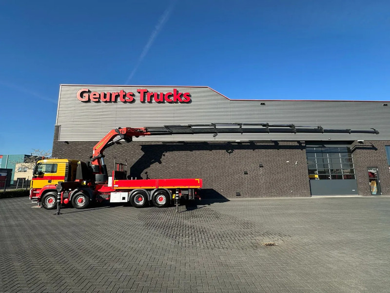 MAN 35.480 8X4H-6 BL MET PALFINGER PK92002-SH H KRAAN / KRAN / CRANE / GRUA - Crane truck: picture 1 MAN 35.480 8X4H-6 BL MET PALFINGER PK92002-SH H KRAAN / KRAN / CRANE / GRUA - Crane truck: picture 1