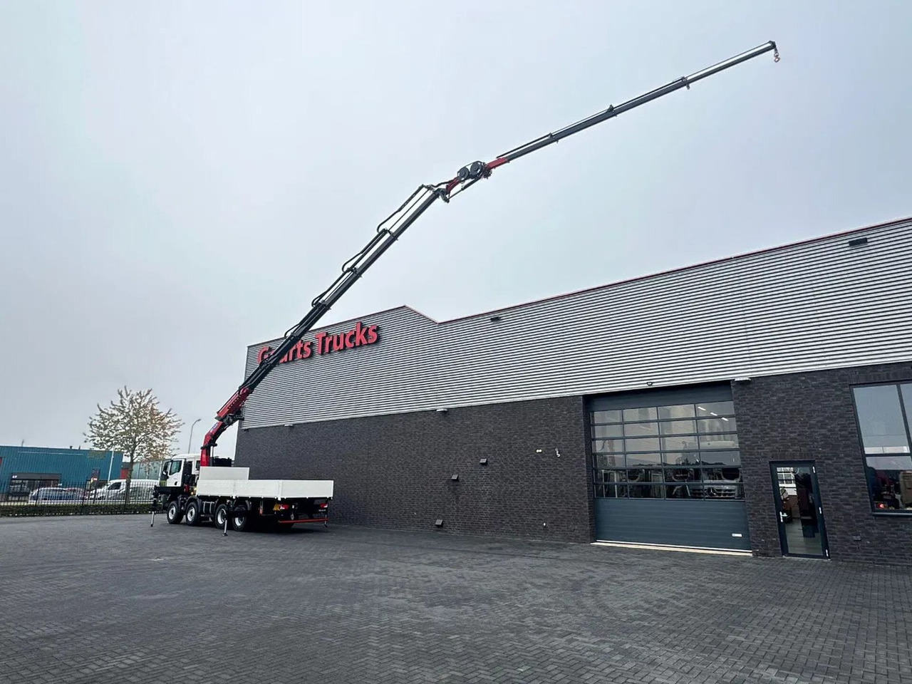 MAN TGS 35.470 8X4 HMF 4020-K6 + FJ 600 K4 KRAAN/KRA - Crane truck: picture 3 MAN TGS 35.470 8X4 HMF 4020-K6 + FJ 600 K4 KRAAN/KRA - Crane truck: picture 3