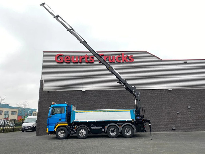 MAN TGS 35.480 8X4 KIPPER/TIPPER + HMF 2620-K5 KRAAN/KRAN/CRANE/GRUA - Tipper, Crane truck: picture 2 MAN TGS 35.480 8X4 KIPPER/TIPPER + HMF 2620-K5 KRAAN/KRAN/CRANE/GRUA - Tipper, Crane truck: picture 2