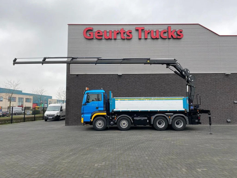 MAN TGS 35.480 8X4 KIPPER/TIPPER + HMF 2620-K5 KRAAN/KRAN/CRANE/GRUA - Tipper, Crane truck: picture 1 MAN TGS 35.480 8X4 KIPPER/TIPPER + HMF 2620-K5 KRAAN/KRAN/CRANE/GRUA - Tipper, Crane truck: picture 1