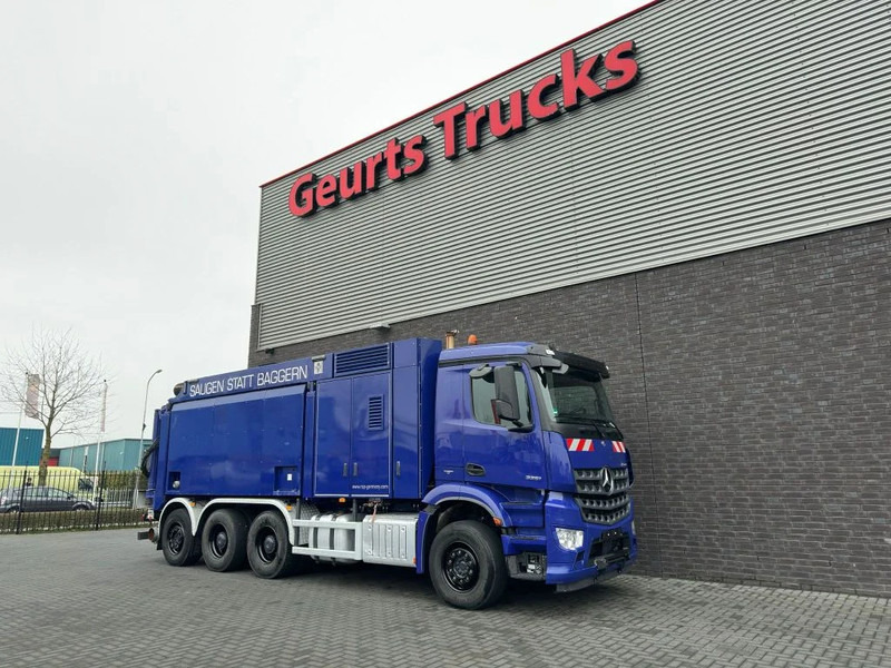Vacuum truck Mercedes-Benz Arocs 3251 8X4 RSP ESE 6 RD 8000 SAUGBAGGER/SUCTIONEXCAVATOR/GRONDZUIGER: picture 6