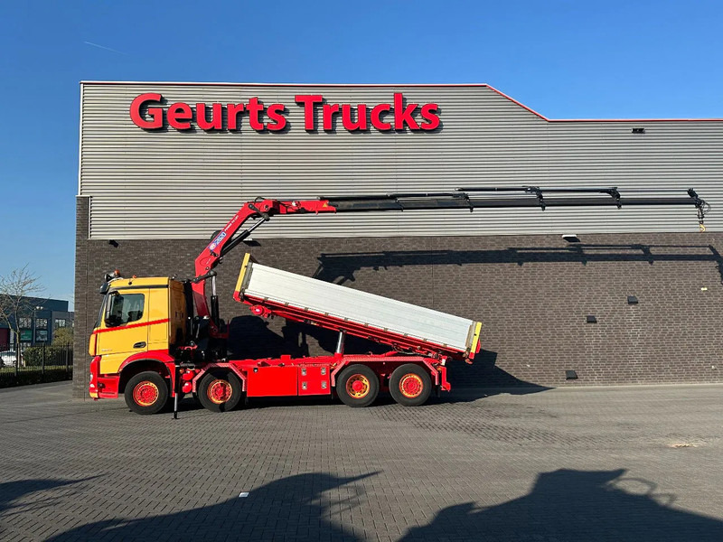 Mercedes-Benz Arocs 3253 L ENA 8X2/4 HMF2820 KRAAN / KRAN/ CRANE MET TF.324 KABELSYSTEEM / SEILGERATE / CABLE SYSTEM - Cable system truck, Crane truck: picture 1 Mercedes-Benz Arocs 3253 L ENA 8X2/4 HMF2820 KRAAN / KRAN/ CRANE MET TF.324 KABELSYSTEEM / SEILGERATE / CABLE SYSTEM - Cable system truck, Crane truck: picture 1
