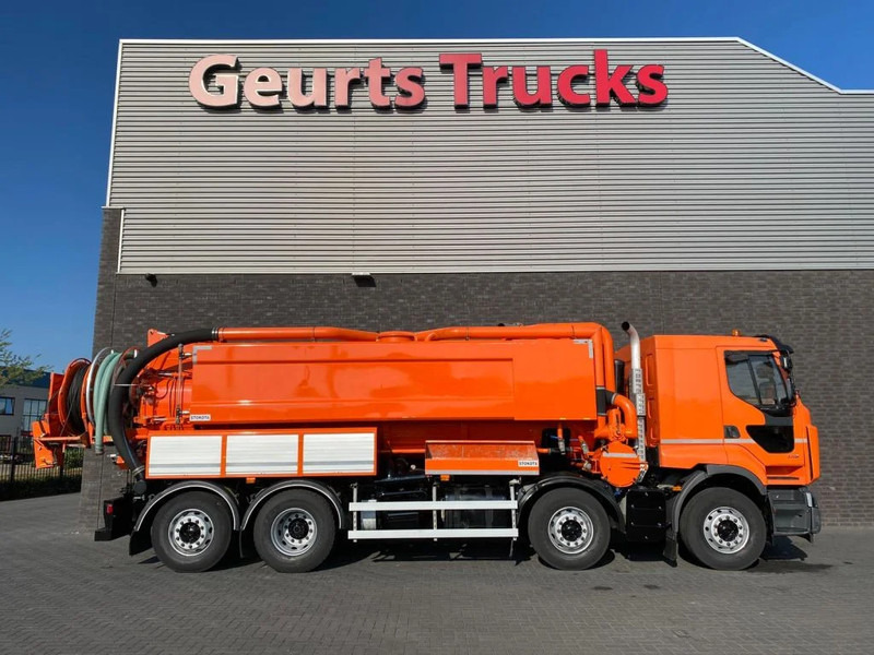 Renault Lander 430 8X2 STOKOTA VACUUM/HOGEDRUK /COMBI/KOLKENZUIGER - Vacuum truck: picture 4 Renault Lander 430 8X2 STOKOTA VACUUM/HOGEDRUK /COMBI/KOLKENZUIGER - Vacuum truck: picture 4