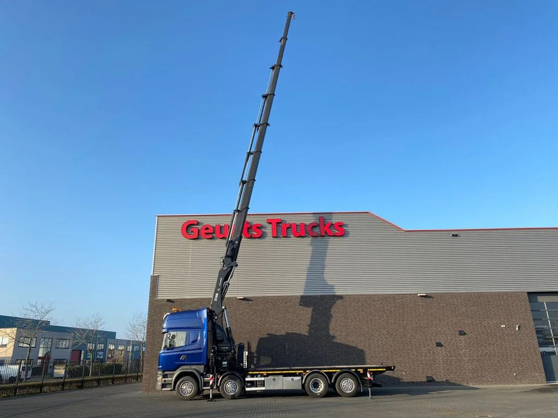 Scania R580 V8 8X2 + HIAB XS 544 E-8 HIPRO KRAAN/KRAN/CRANE/GRUA - Crane truck: picture 4 Scania R580 V8 8X2 + HIAB XS 544 E-8 HIPRO KRAAN/KRAN/CRANE/GRUA - Crane truck: picture 4