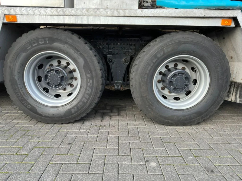 Concrete mixer truck Volvo FM 410 8X4 + STETTER 9 M3 MIXER/MISCHER + THEAM 15 M TRANSPORTBAND/BELT: picture 16