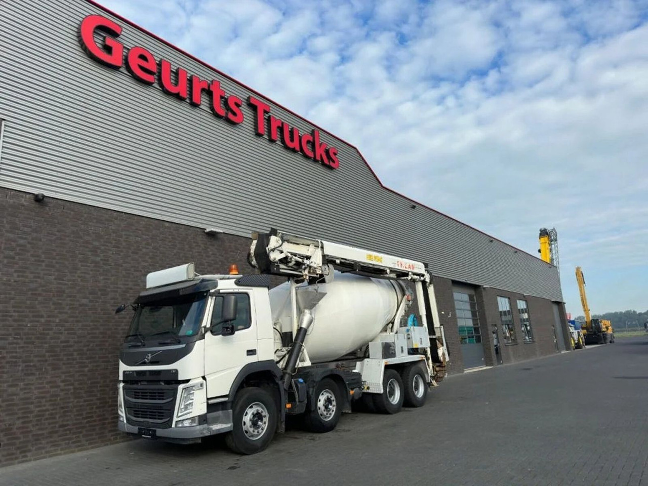 Volvo FM 410 8X4 + STETTER 9 M3 MIXER/MISCHER + THEAM - Concrete mixer truck: picture 2 Volvo FM 410 8X4 + STETTER 9 M3 MIXER/MISCHER + THEAM - Concrete mixer truck: picture 2