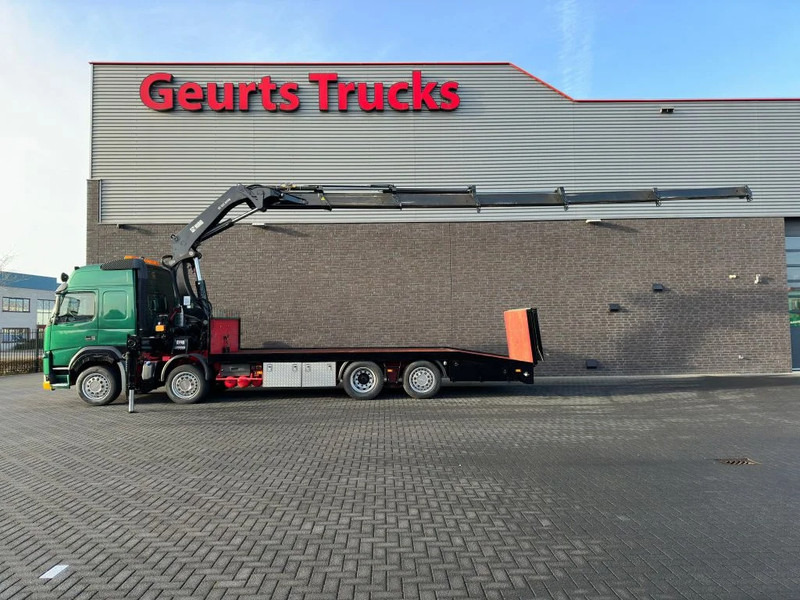 Volvo FM 500 8X2 OPRIJWAGEN/MACHINE TRANSPORTER + HIAB 322 EP-5 HIPRO KRAAN/KRAN/CRANE/GRUA - Crane truck: picture 1 Volvo FM 500 8X2 OPRIJWAGEN/MACHINE TRANSPORTER + HIAB 322 EP-5 HIPRO KRAAN/KRAN/CRANE/GRUA - Crane truck: picture 1
