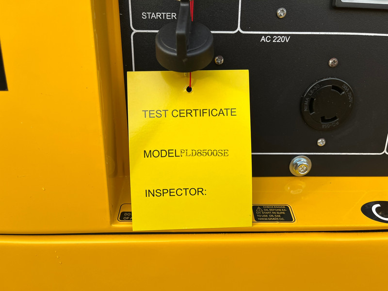 Giga power 8 kVA generator - PLD8500SE - Generator set: picture 5 Giga power 8 kVA generator - PLD8500SE - Generator set: picture 5