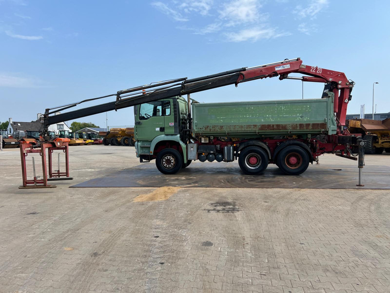 MAN TGA 26.480 tipper + HMF crane - Tipper, Crane truck: picture 2 MAN TGA 26.480 tipper + HMF crane - Tipper, Crane truck: picture 2