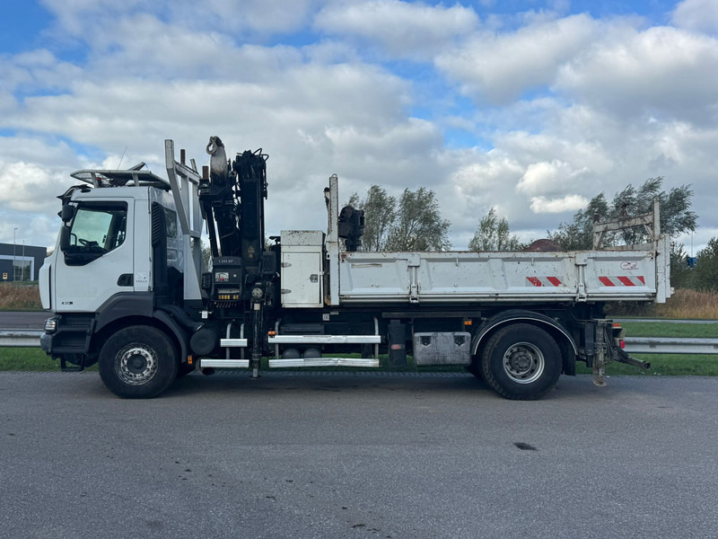 Renault KERAX 430.19 - Tipper, Crane truck: picture 2 Renault KERAX 430.19 - Tipper, Crane truck: picture 2