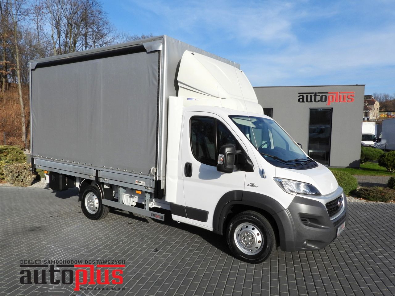 FIAT DUCATO TARPAULIN 8 PALLETS CRUISE CONTROL LED LIGHTS AIR CONDITIONING 150HP - Curtain side van: picture 1 FIAT DUCATO TARPAULIN 8 PALLETS CRUISE CONTROL LED LIGHTS AIR CONDITIONING 150HP - Curtain side van: picture 1