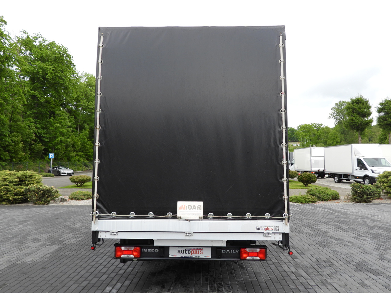 Curtain side van Iveco DAILY  35S18 PRITSCHE PLANE 10 PALETTEN WEBASTO: picture 11