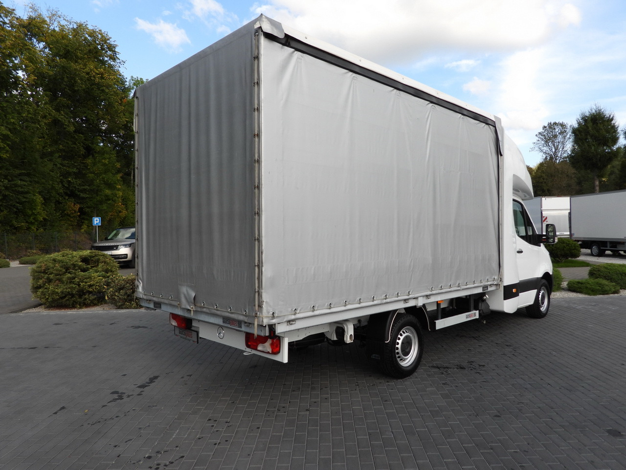 MERCEDES SPRINTER 316 TARPAULIN 8 PALLETS WEBASTO CRUISE CONTROL AIR CONDITIONING 160HP - Curtain side van: picture 3 MERCEDES SPRINTER 316 TARPAULIN 8 PALLETS WEBASTO CRUISE CONTROL AIR CONDITIONING 160HP - Curtain side van: picture 3
