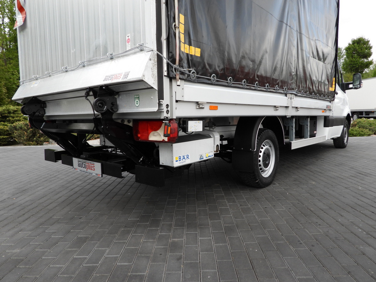 Curtain side van MERCEDES SPRINTER 316 TARPAULIN LIFT 8 PALLETS WEBASTO CRUISE CONTROL AIR CONDITIONING  160HP: picture 23