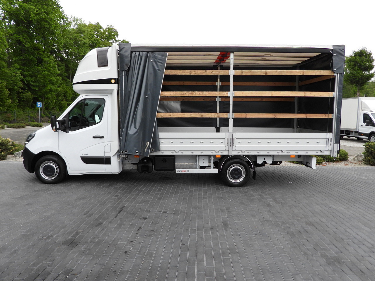 Curtain side van OPEL MOVANO  TARPAULIN 10 PALLETS CRUISE CONTROL NAVIGATION LED LIGHTS PNEUMATICS AIR CONDITIONING  165HP: picture 8