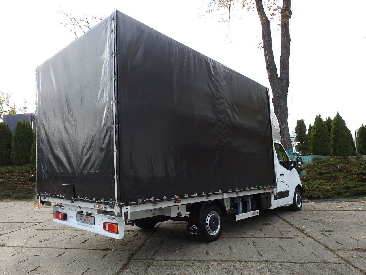 OPEL MOVANO TARPAULIN 10 PALLETS WEBASTO CRUISE CONTROL LED LIGHTS PNEUMATICS AIR CONDITIONING 165HP - Curtain side van: picture 3 OPEL MOVANO TARPAULIN 10 PALLETS WEBASTO CRUISE CONTROL LED LIGHTS PNEUMATICS AIR CONDITIONING 165HP - Curtain side van: picture 3