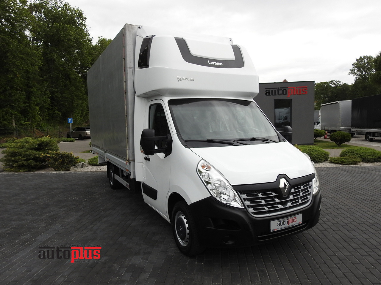 RENAULT MASTER TARPAULIN 10 PALLETS WEBASTO CRUISE CONTROL AIR CONDITIONING  170HP - Curtain side van: picture 1 RENAULT MASTER TARPAULIN 10 PALLETS WEBASTO CRUISE CONTROL AIR CONDITIONING  170HP - Curtain side van: picture 1