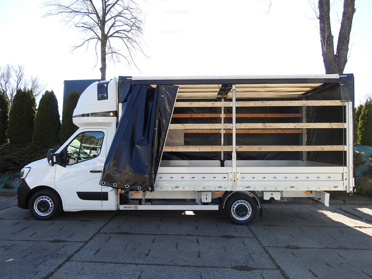 Curtain side van RENAULT MASTER TARPAULIN 10 PALLETS WEBASTO CRUISE CONTROL AIR CONDITIONING LED LIGHTS  165HP: picture 8